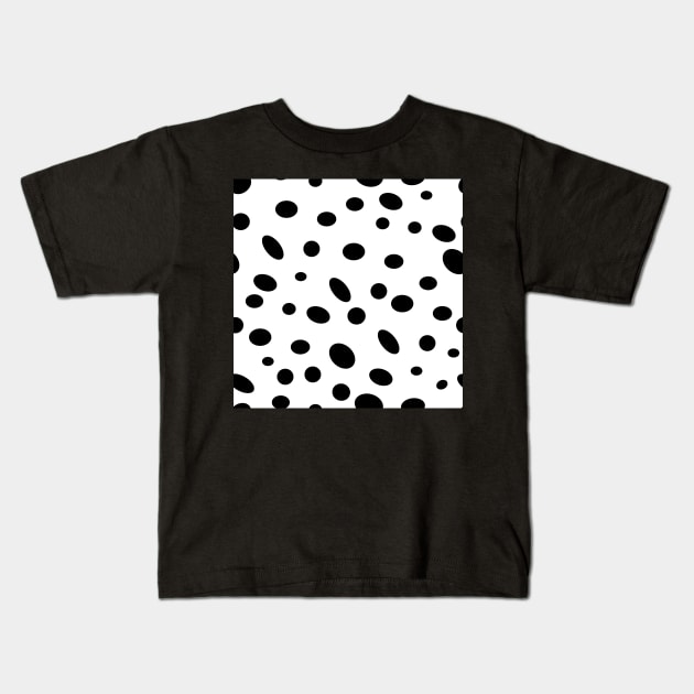 Seeing Spots black on white Kids T-Shirt by counterclockwise